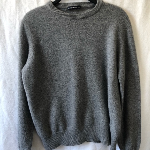 Brandy Melville Sweaters - A long fleece gray sleeve